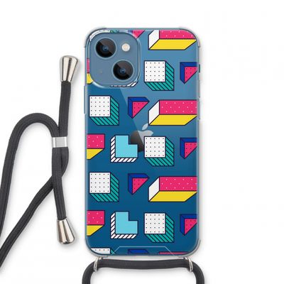 8-bit N°7: iPhone 13 mini Transparant Hoesje met koord