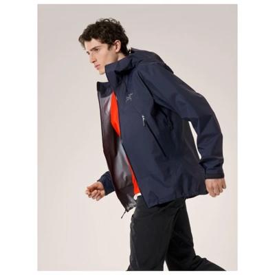 Arc&apos;teryx Beta SL Hardshell Jas Heren Black Sapphire M