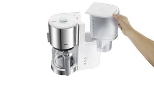 Braun KF 5120 WH koffiezetapparaat Volledig automatisch Combinatiekoffiemachine 1,2 l