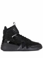 Giuseppe Zanotti baskets Talon à ornements - Noir - thumbnail