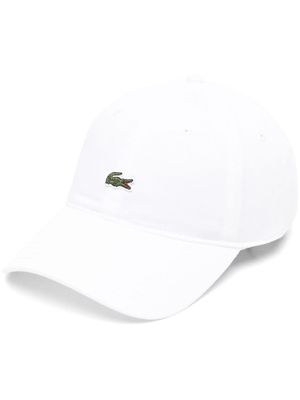 Lacoste casquette à patch logo - Blanc