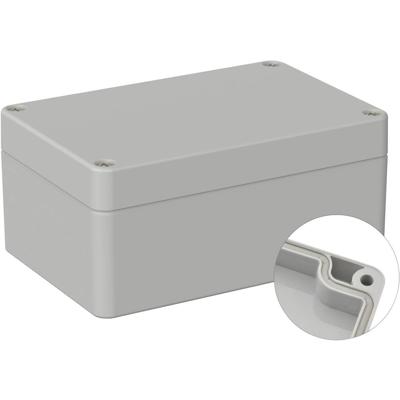 TRU COMPONENTS TC-9065608 Industriële behuizing 120 x 80 x 55 ABS Grijs-wit (RAL 7035) 1 stuk(s)