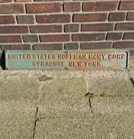 USA Hoffman Machinery Corp. Gietijzer Bord - 87 x 14cm - Origineel