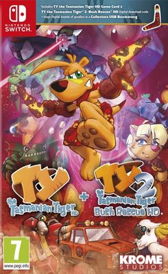 Ty The Tasmanian Tiger HD + Ty The Tasmanian Tiger 2: Bush Rescue HD Ty The Tasmanian Tiger HD + Ty The Tasmanian Tiger 2: Bush Rescue HD