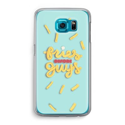 Always fries: Samsung Galaxy S6 Transparant Hoesje