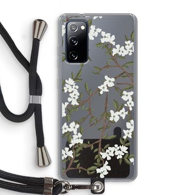 Blossoming spring: Samsung Galaxy S20 FE / S20 FE 5G Transparant Hoesje met koord