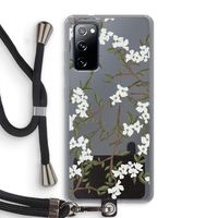 Blossoming spring: Samsung Galaxy S20 FE / S20 FE 5G Transparant Hoesje met koord