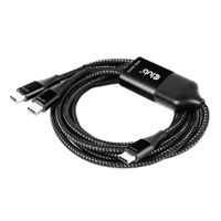 CLUB3D CAC-1527 USB-kabel USB C Zwart - thumbnail