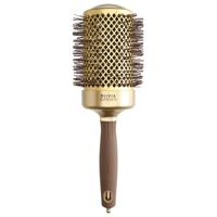 Olivia Garden Wavy Bristles Gold&Brown Brush Ø65mm