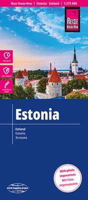 Wegenkaart - landkaart Estland | Reise Know-How Verlag