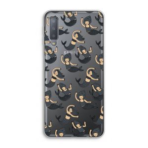 Zeemeermin: Samsung Galaxy A7 (2018) Transparant Hoesje