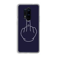 F**k U: OnePlus 8 Pro Transparant Hoesje
