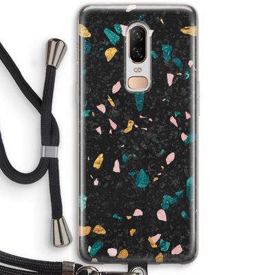 Terrazzo N°10: OnePlus 6 Transparant Hoesje met koord