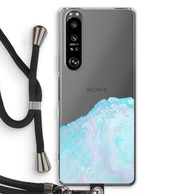 Fantasie pastel: Sony Xperia 1 III Transparant Hoesje met koord