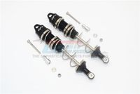 Aluminium double section spring dampers 135mm, Black/Silver - Arrma 1/8 - thumbnail