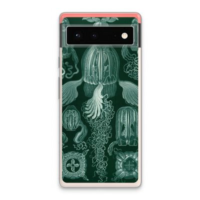 Haeckel Cubomedusae: Google Pixel 6 Transparant Hoesje