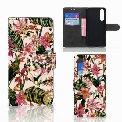 Huawei P30 Hoesje Flowers