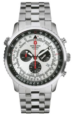 Swiss Alpine Military 7078.9132 chronograaf heren horloge 45 mm
