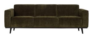BePureHome Bank 3-zits 'Statement' Rib, kleur Warm Groen