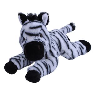 Pluche knuffel dieren Eco-kins zebra van 30 cm