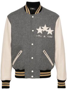 AMIRI veste teddy Oversized Stars - Gris