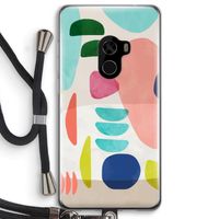 Bold Rounded Shapes: Xiaomi Mi Mix 2 Transparant Hoesje met koord