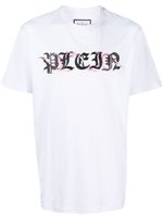 Philipp Plein t-shirt en coton à logo imprimé - Blanc