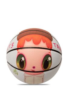 Mira Mikati x Javier Calleja Let's Talk ballon de basket - Blanc