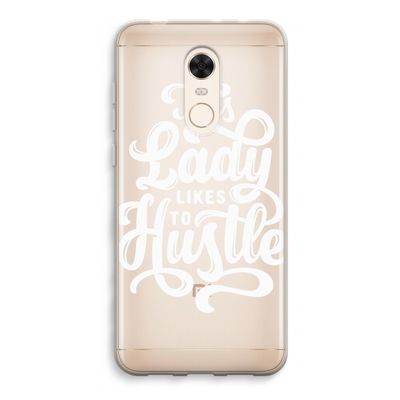 Hustle Lady: Xiaomi Redmi 5 Transparant Hoesje