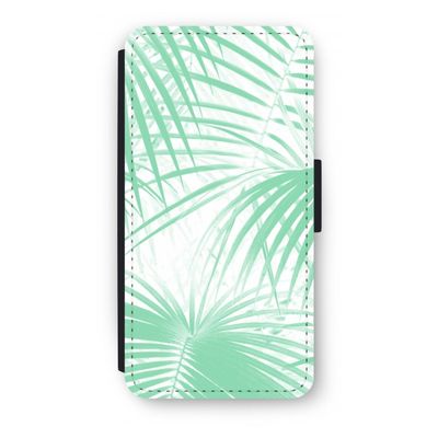 Palmbladeren: iPhone 7 Plus Flip Hoesje