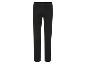 LIVERGY Heren chino - Slim fit (Zwart, L)
