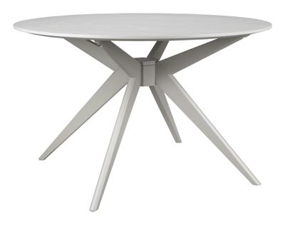 ZILT Ronde Eettafel 'Valecia' 122cm, kleur Beige