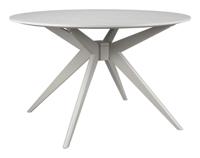 ZILT Ronde Eettafel 'Valecia' 122cm, kleur Beige