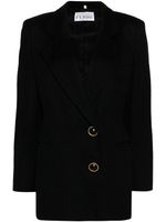 Gianfranco Ferré Pre-Owned blazer à boutonnière croisée - Noir