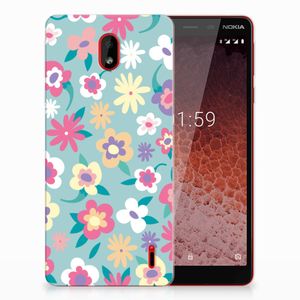 Nokia 1 Plus TPU Case Flower Power