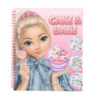 TOPModel Cake & Bake kleurboek met pailletten