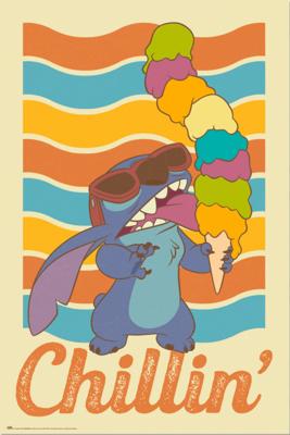 Poster Stitch Chillin 61x91,5cm
