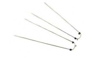 spatbord draadstang set pad 45mm universeel