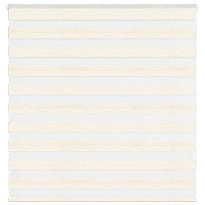 Zebra rolgordijn 150x100 cm stofbreedte 145,9 cm marmerbeige