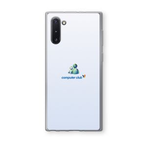 MSN: Samsung Galaxy Note 10 Transparant Hoesje