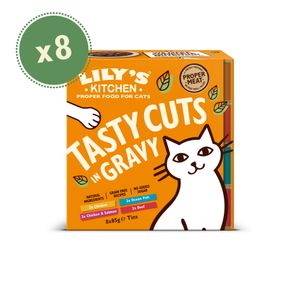 LILY'S KITCHEN TASTY CUTS IN GRAVY MULTIPACK 8X85 GR
