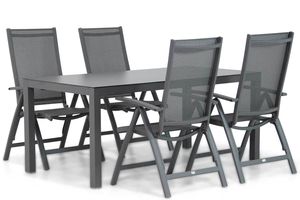 Presto Vasto/Madras 180 cm dining tuinset 5-delig