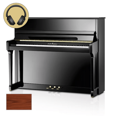 Schimmel Classic C121 T TwinTone NB messing silent piano