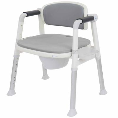 Commode - Douche-/Toiletstoel | Kies uw kleur : Grijs | MultiMotion
