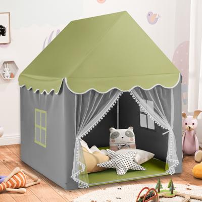 Kinder Speelhuis Tent Grote Kasteel Fee Tent Speelgoed & Cadeaus voor Jongens & Meisjes Gemakkelijk op te Zetten Peuter Speel Tent