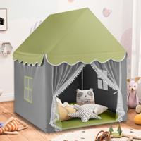 Kinder Speelhuis Tent Grote Kasteel Fee Tent Speelgoed & Cadeaus voor Jongens & Meisjes Gemakkelijk op te Zetten Peuter Speel Tent