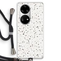 Terrazzo N°14: Huawei P50 Pro Transparant Hoesje met koord