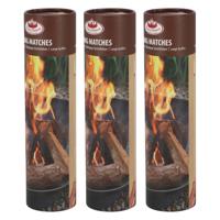 Fancy Flames BBQ/Barbecue lucifers - 150x - lange lucifers - 25 cm - Lucifers