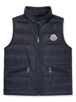 Moncler Enfant gilet matelassé Gui - Bleu