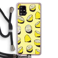 When Life Gives You Lemons...: Samsung Galaxy A51 5G Transparant Hoesje met koord